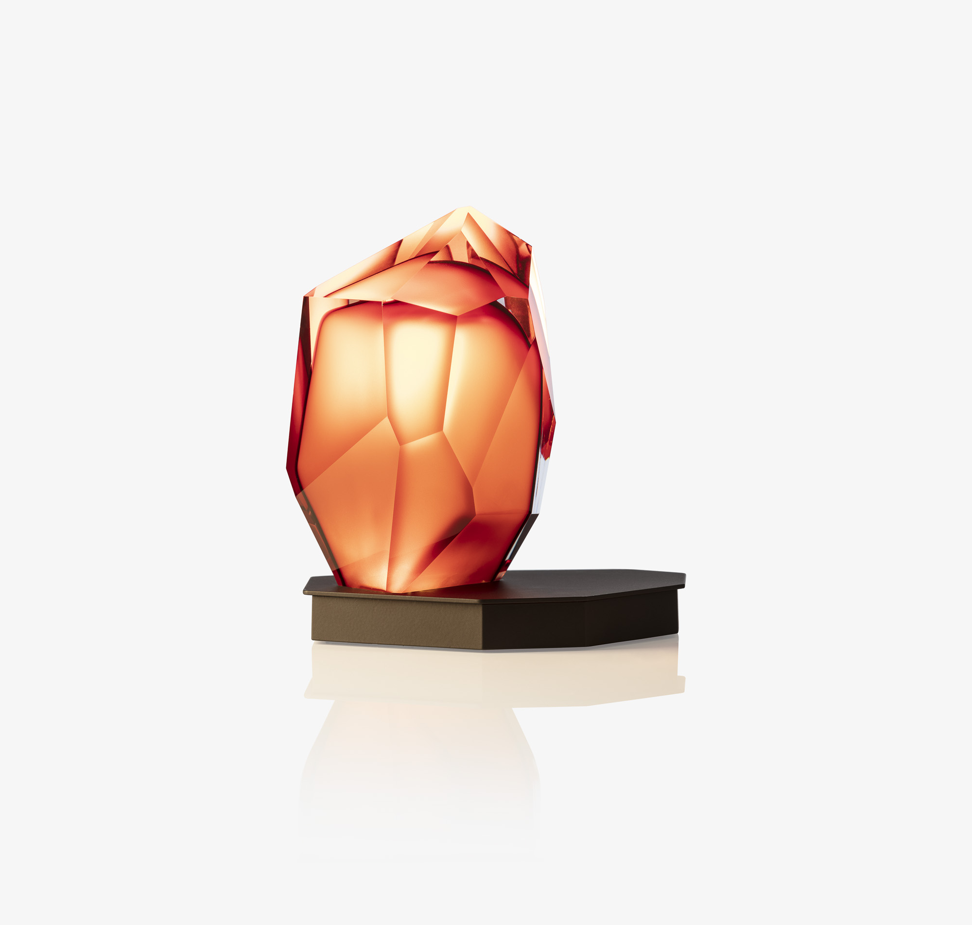Crystal Rock Crystal Rock Table Lamp Base Size Blue
